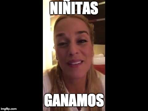 NIÑITAS; GANAMOS | made w/ Imgflip meme maker