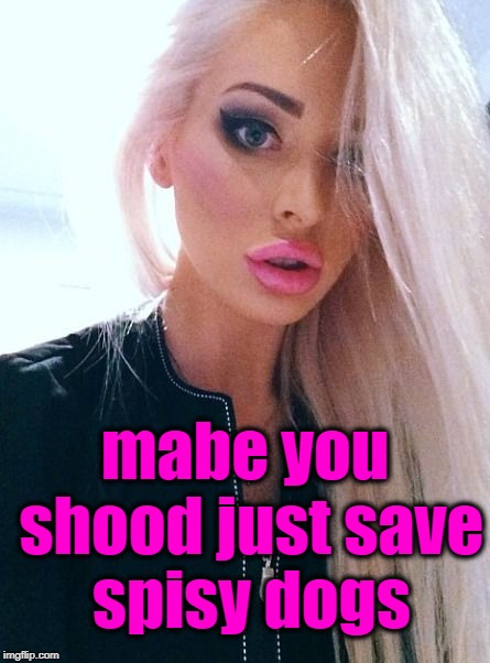 shrug | mabe you shood just save spisy dogs | image tagged in shrug | made w/ Imgflip meme maker
