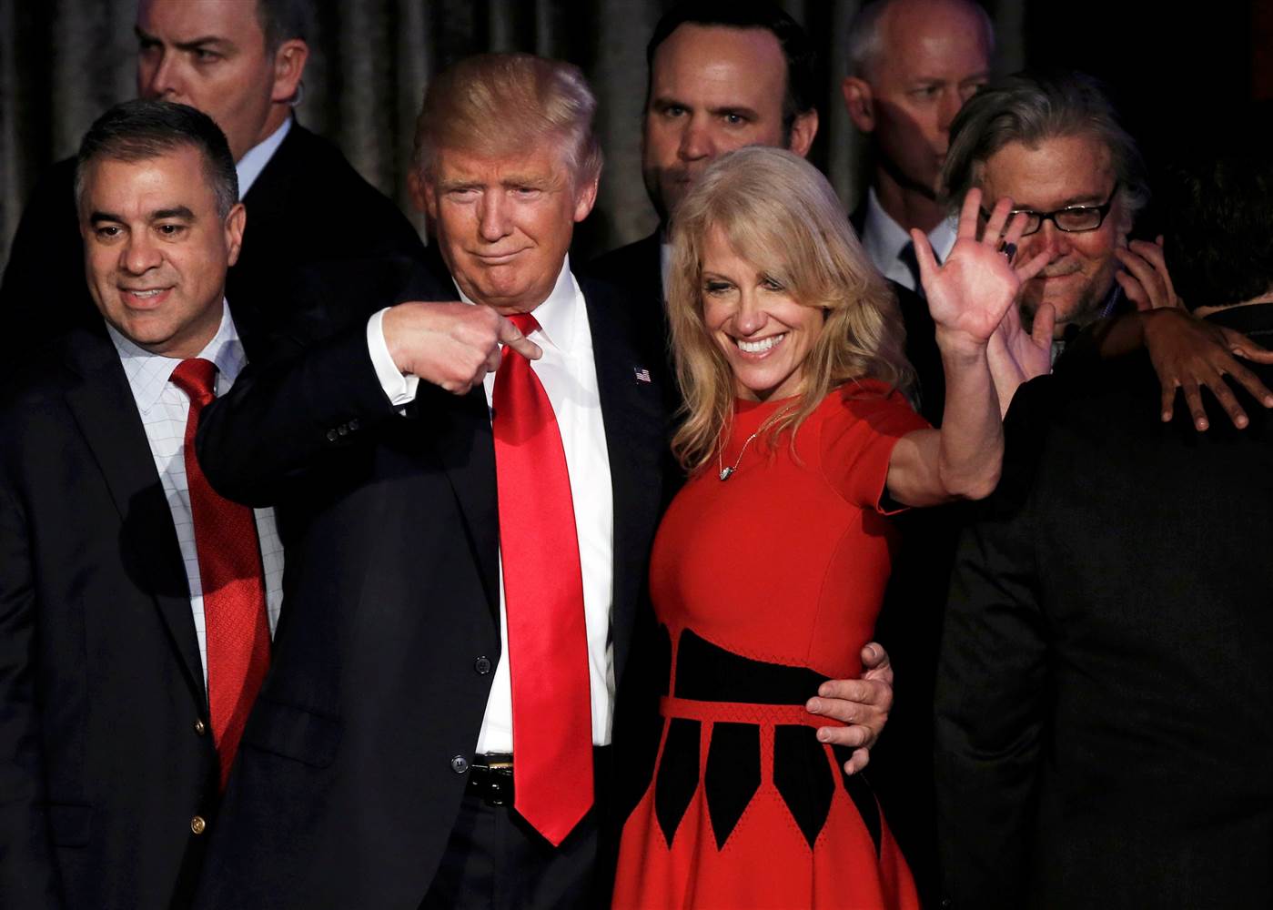 Kellyanne Conway and Trump Blank Meme Template