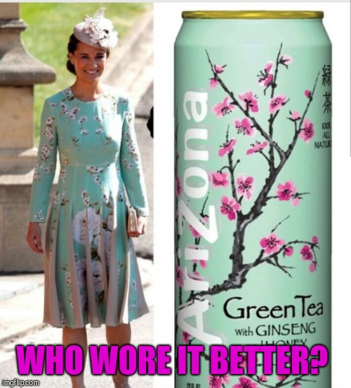  WHO WORE IT BETTER? | image tagged in who wore it better,jbmemegeek,arizona,kate middleton,royal family | made w/ Imgflip meme maker