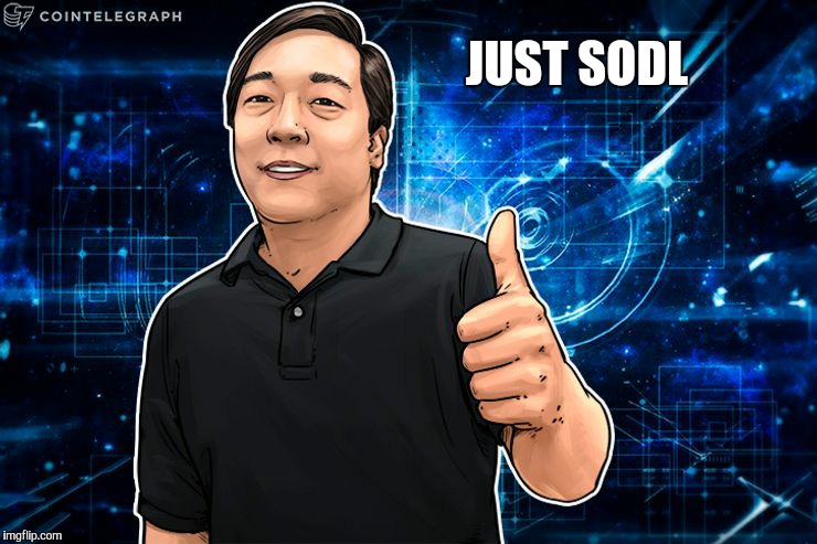LiteCoin  | JUST SODL | image tagged in bitcoin | made w/ Imgflip meme maker