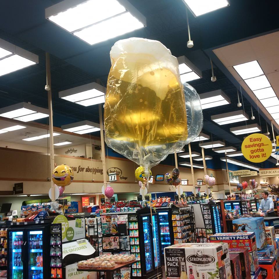 High Quality Beer balloon Blank Meme Template