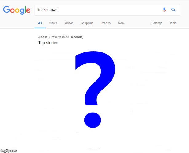 I searched for news of the President | image tagged in donald trump,trump,google | made w/ Imgflip meme maker