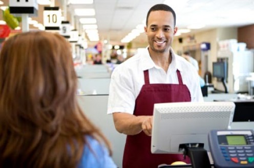 High Quality Store Clerk Blank Meme Template