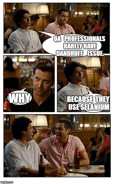 ZNMD | QA   PROFESSIONALS RARELY HAVE DANDRUFF 
  ISSUE. WHY; BECAUSE  THEY USE SELANIUM | image tagged in memes,znmd | made w/ Imgflip meme maker