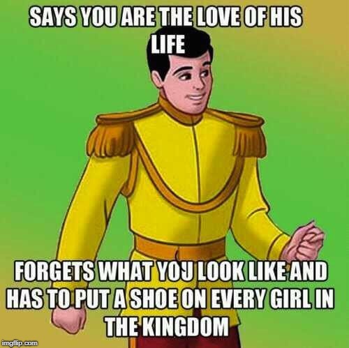 Can anyone say "foot fetish"? | . | image tagged in prince,funny memes,walt disney,funny | made w/ Imgflip meme maker