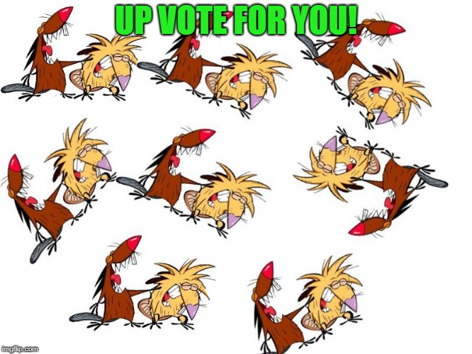 UP VOTE FOR YOU! | image tagged in laughing | made w/ Imgflip meme maker