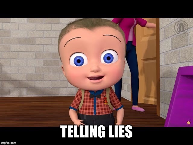 Telling Lies Johny | TELLING LIES | image tagged in lies | made w/ Imgflip meme maker