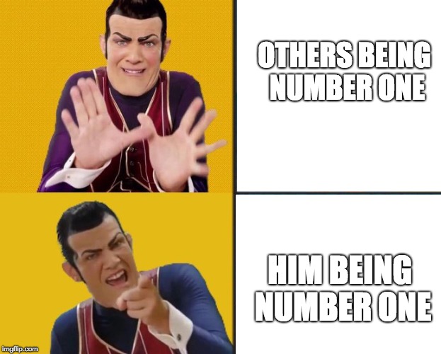 R.I.P Robbie Rotten
1975-2018 | OTHERS BEING NUMBER ONE; HIM BEING NUMBER ONE | image tagged in robbie rotten approves | made w/ Imgflip meme maker