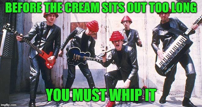 BEFORE THE CREAM SITS OUT TOO LONG YOU MUST WHIP IT | made w/ Imgflip meme maker