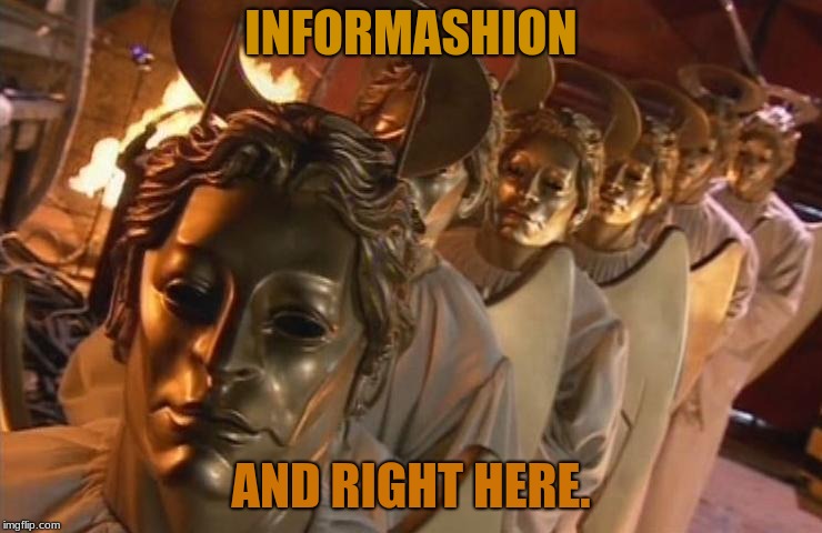 TheHost | INFORMASHION AND RIGHT HERE. | image tagged in thehost | made w/ Imgflip meme maker