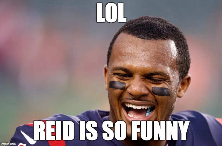 reid funny | LOL; REID IS SO FUNNY | image tagged in spiderman | made w/ Imgflip meme maker