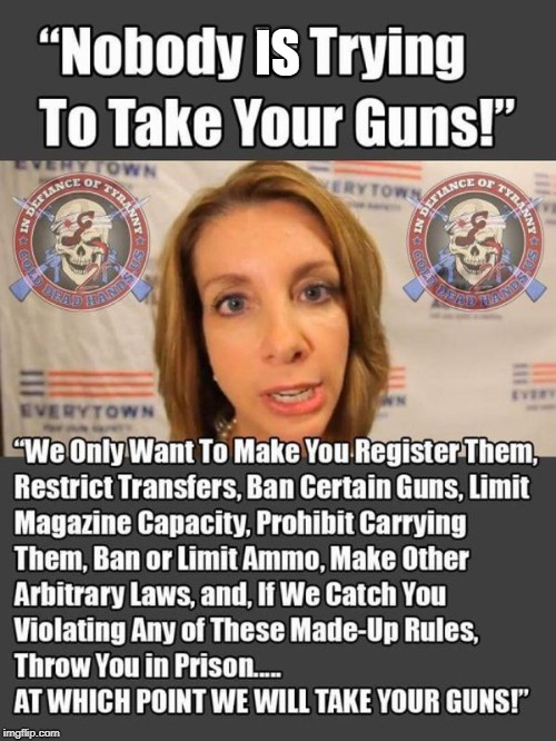 IS | image tagged in gun control moron | made w/ Imgflip meme maker