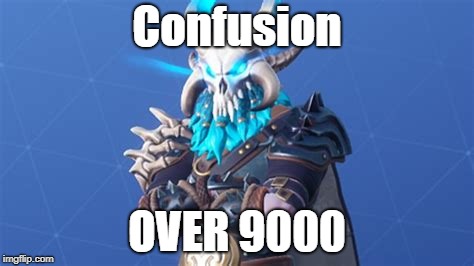 Confusion OVER 9000 | made w/ Imgflip meme maker