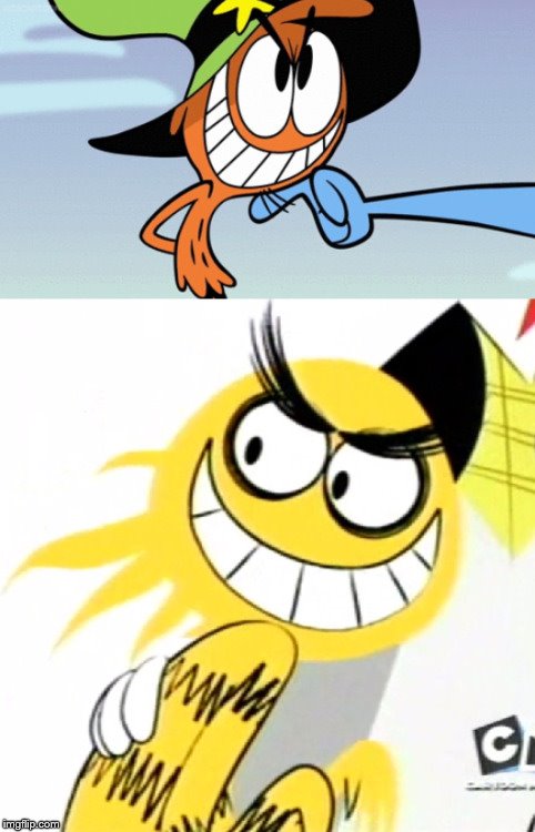 They look similar | image tagged in memes,funny,they look similar,i'm not joking,wander over yonder,fosters home for imaginary friends | made w/ Imgflip meme maker