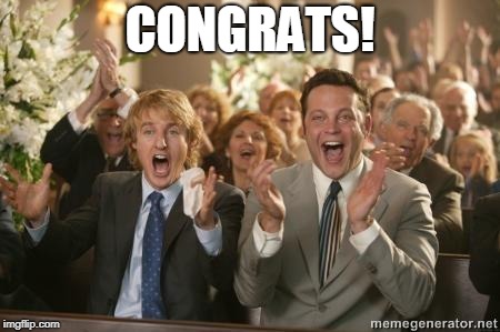 Congrats | CONGRATS! | image tagged in congrats | made w/ Imgflip meme maker