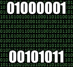 Binary | 01000001 00101011 | image tagged in binary | made w/ Imgflip meme maker