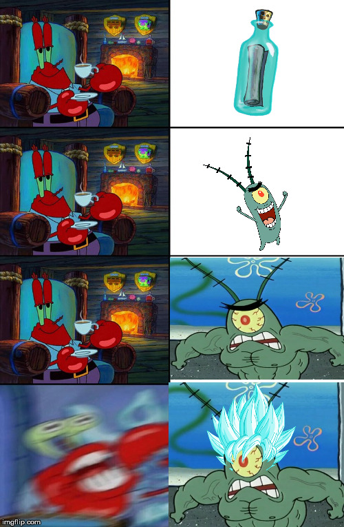 What Plankton should do image tagged in shocked mr krabs,plankton,krabby pa...