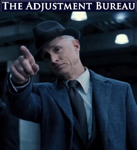 The Adjustment Bureau Blank Meme Template