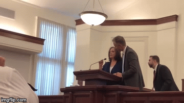 Mormon bishop assaults woman who was raped by man in congregation | image tagged in gifs,mormon,assault,testimony | made w/ Imgflip video-to-gif maker