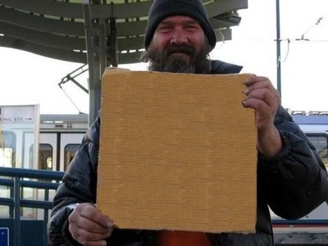 Homeless Sign Blank Template Imgflip