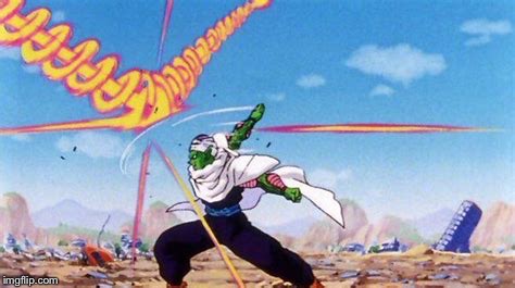 piccolo deflecting balls | image tagged in piccolo deflecting balls | made w/ Imgflip meme maker