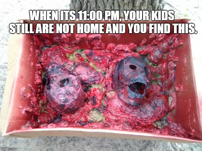 WHEN ITS 11:00 PM, YOUR KIDS STILL ARE NOT HOME AND YOU FIND THIS. | image tagged in al gore | made w/ Imgflip meme maker