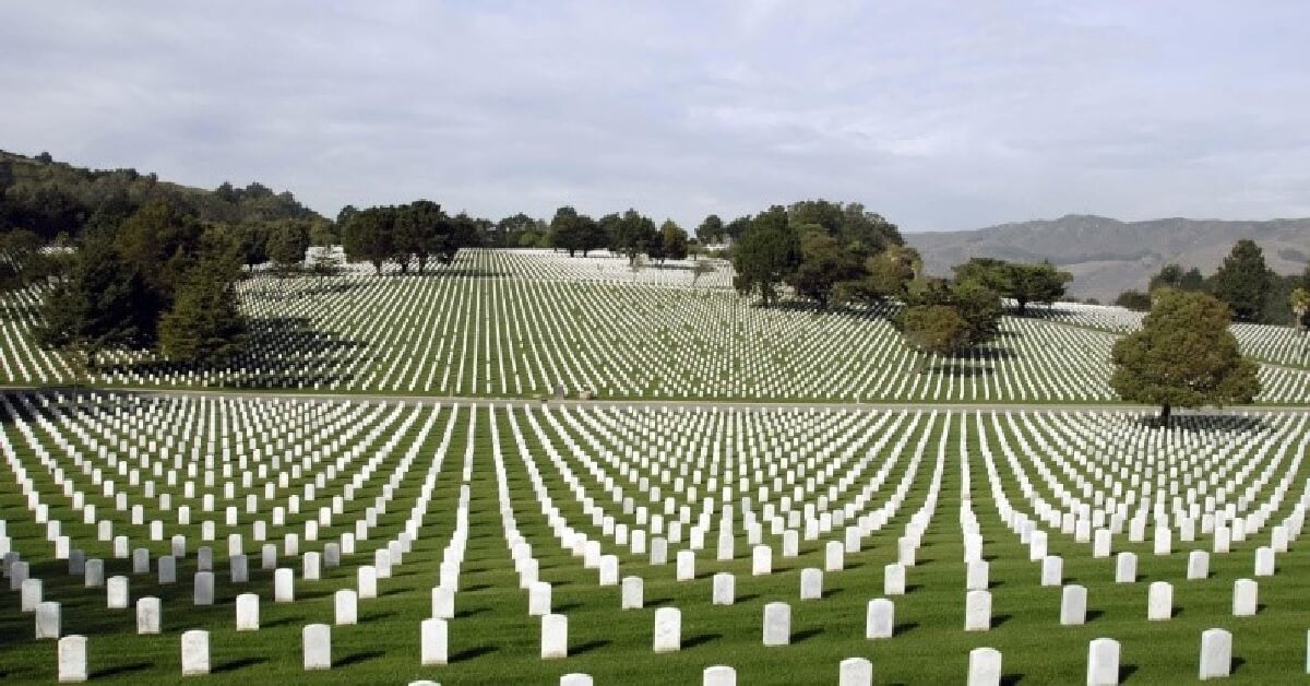 National Cemetary Blank Meme Template