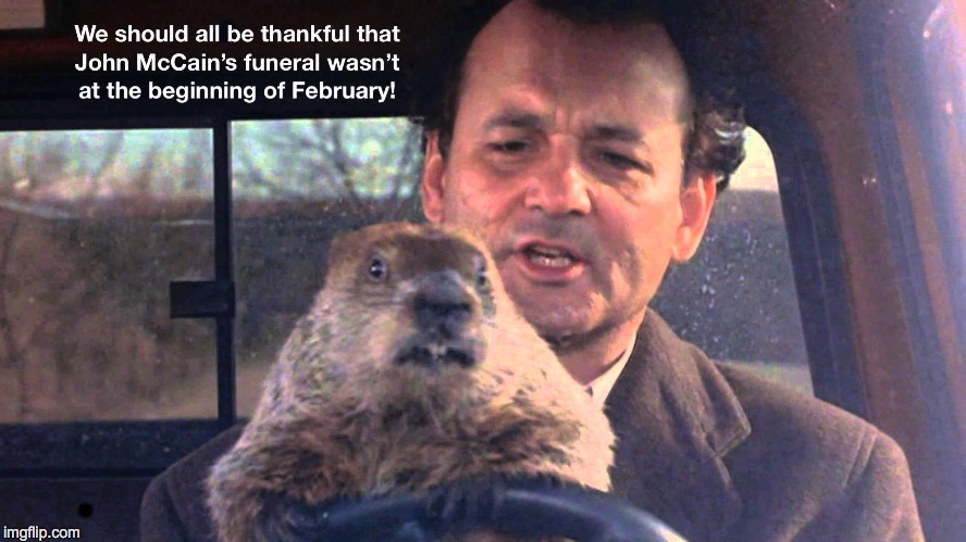 TV Coverage Be Like... | . | image tagged in it's groundhog day again | made w/ Imgflip meme maker
