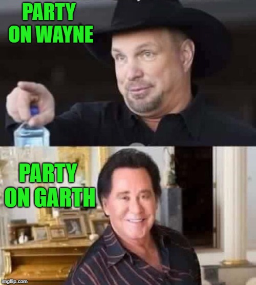 party on! | PARTY ON WAYNE; PARTY ON GARTH | image tagged in wayne,garth | made w/ Imgflip meme maker