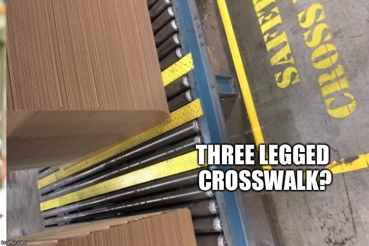 THREE LEGGED CROSSWALK? | made w/ Imgflip meme maker