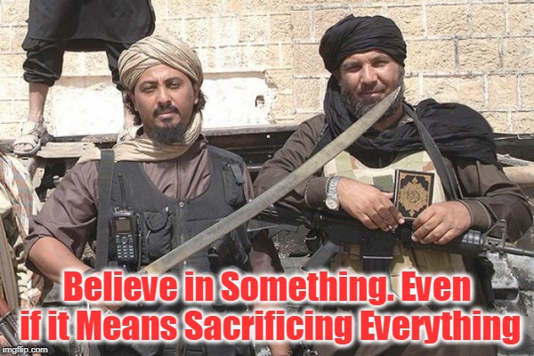 Believe in Something.
Even if it Means Sacrificing Everything | image tagged in nike | made w/ Imgflip meme maker