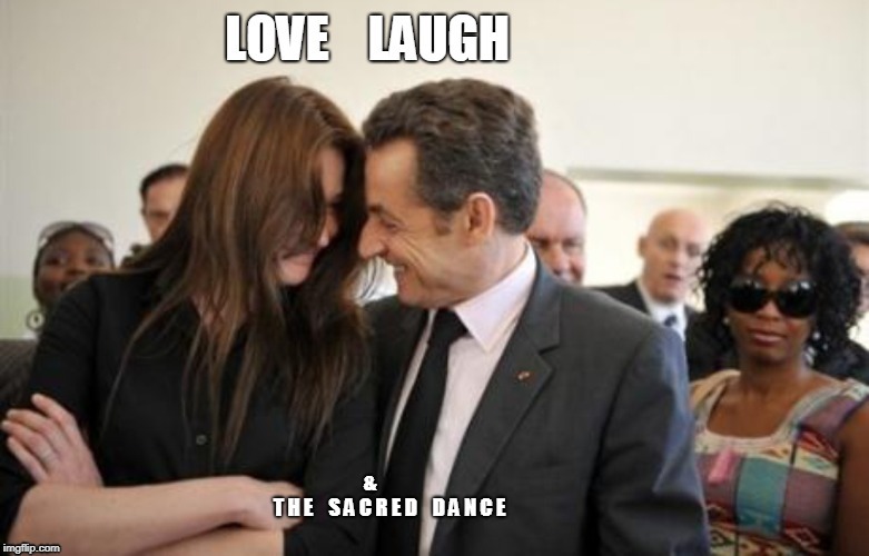 love laugh and the sacred dance | image tagged in romance,couple,romantic | made w/ Imgflip meme maker