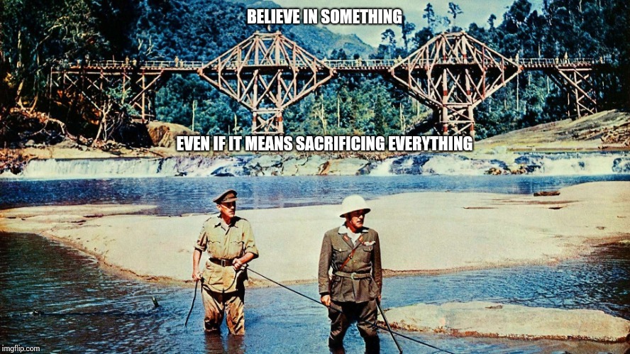 Bridging Cultures | BELIEVE IN SOMETHING; EVEN IF IT MEANS SACRIFICING EVERYTHING | image tagged in kapernick,nike,conscientious objection,there goes another rubber tree plant,economics | made w/ Imgflip meme maker