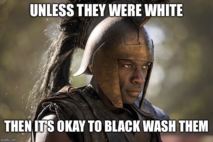 UNLESS THEY WERE WHITE THEN IT'S OKAY TO BLACK WASH THEM | made w/ Imgflip meme maker