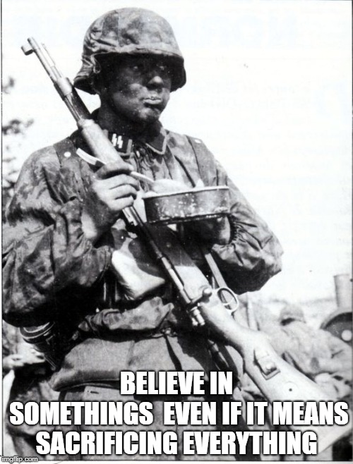 believe  | BELIEVE IN SOMETHINGS

EVEN IF IT MEANS SACRIFICING EVERYTHING | image tagged in believe | made w/ Imgflip meme maker
