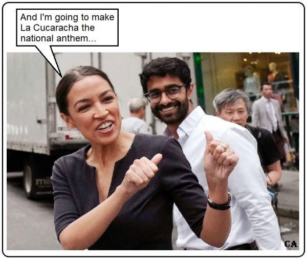 High Quality Alexandria Ocasio-Cortez Blank Meme Template