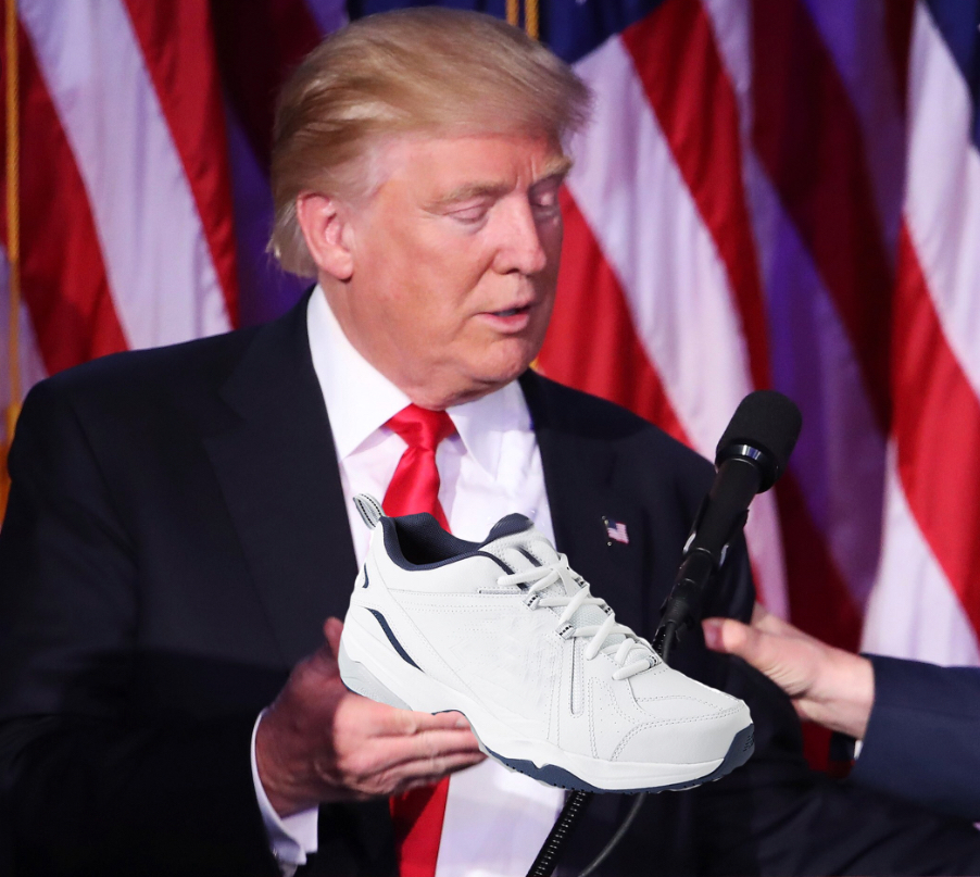 High Quality Trump Nike Blank Meme Template