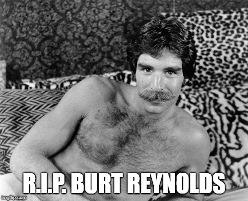 rip burt reynolds harry reems | R.I.P. BURT REYNOLDS | image tagged in burt reynolds,harry reems,rip | made w/ Imgflip meme maker