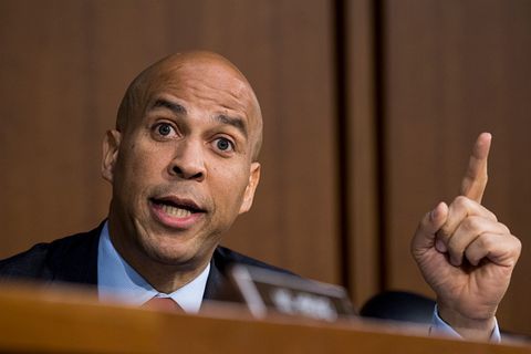 High Quality Cory Booker Spartacus Blank Meme Template