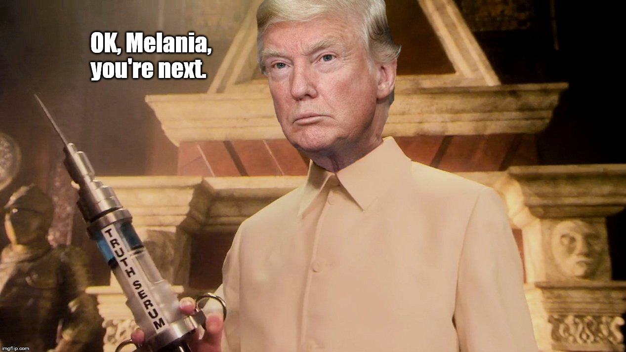 Repent - The End Is Near!  - LOL | OK, Melania, you're next. | image tagged in truth for trump | made w/ Imgflip meme maker