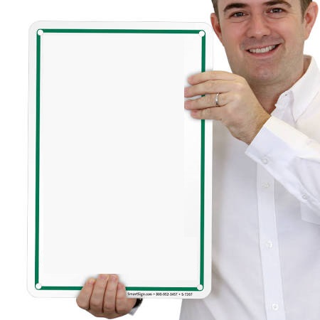 High Quality Guy Holding Sign Blank Meme Template