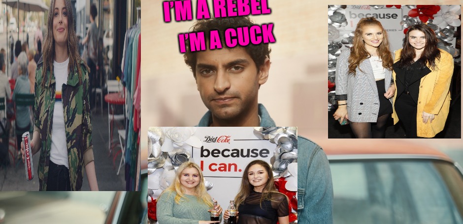 Diet Cuck  | I’M A REBEL; I’M A CUCK | image tagged in unhealthy,cucks,fat,shame,diet coke,beta | made w/ Imgflip meme maker