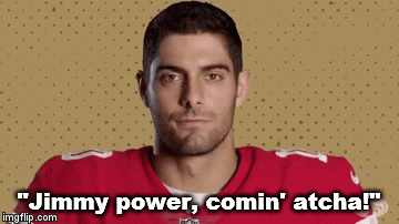 "Jimmy power, comin' atcha!" | image tagged in gifs | made w/ Imgflip video-to-gif maker