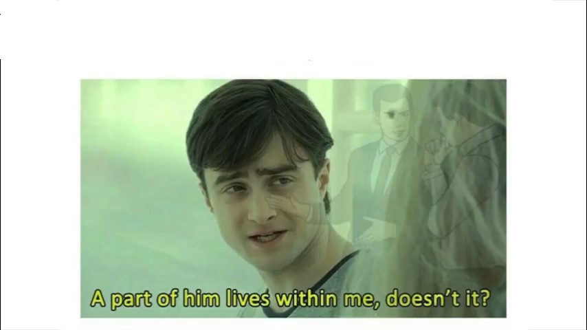 Harry Potter a part of him lives with me Blank Meme Template