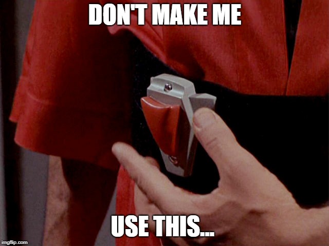 DON'T MAKE ME; USE THIS... | image tagged in agonizer | made w/ Imgflip meme maker