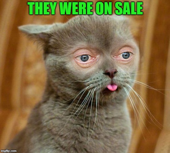 THEY WERE ON SALE | made w/ Imgflip meme maker