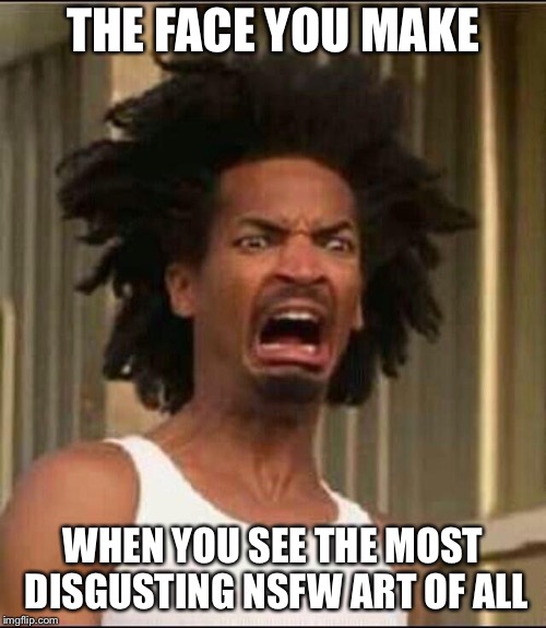 Grossed Out Face Meme