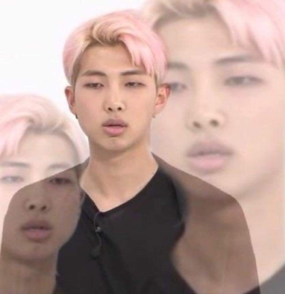 Namjoon deep in thought Blank Meme Template