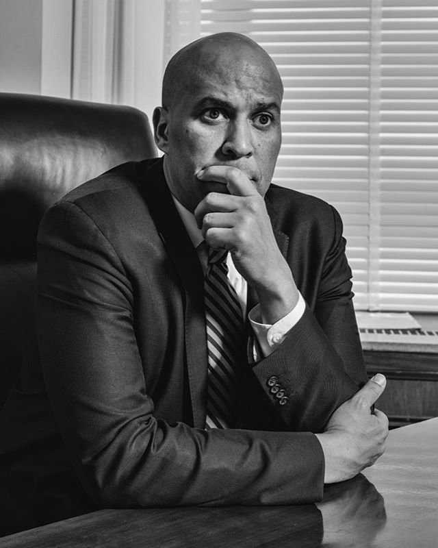 Cory Booker Blank Meme Template